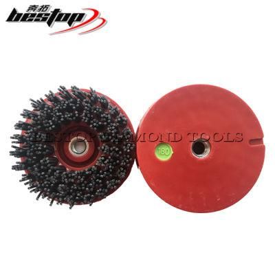 4.5&quot; Silicon Carbide Diamond Abrasive Brush for Granite and Marble