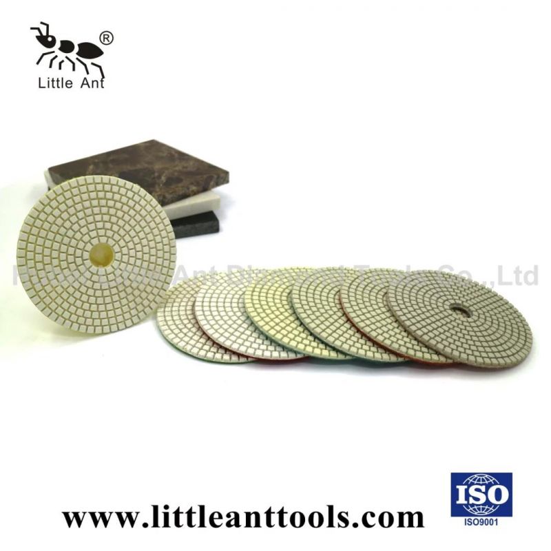 China Famous Brand Little Ant 5 "/125mm Wet Polishing Pad