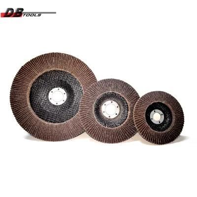 7&quot; 180mm Flap Disc 22mm Arbor Hole Flap Disc Emery Disc Calcine a/O for Ss Metal Derusting T27 T29