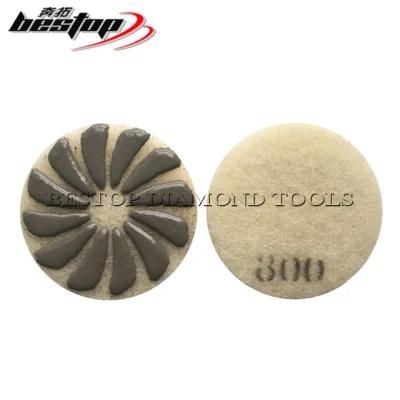 5 Inch Sponge Fiber Diamond Burnish Polishing Pads