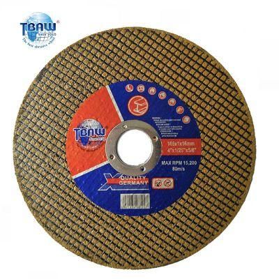 Small Size Super Thin 105mm Cutting Disc Cutting Wheel for Metal and Stainless Steel / Cut off Wheel