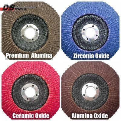 6&quot; 150mm Flap Disc Grinding Wheel 22mm Arbor Alumina Oxide Type 27 29 for Metal Grinding