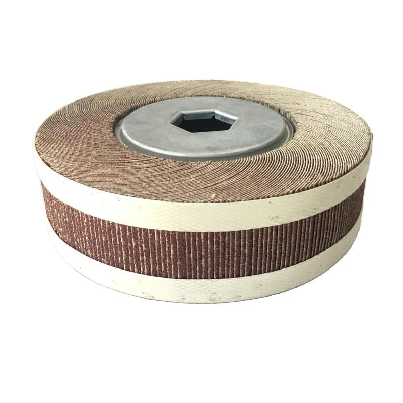 High Quality Wear-Resisting 250mm Aluminium Oxide Flap Wheel for Grinding Stainless Steel and Metal
