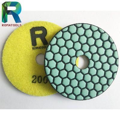 300# Grit Diamond Polishing Pads Dry Use