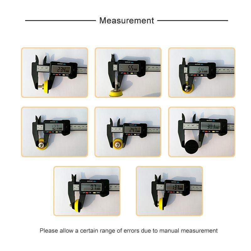 1.2 Inch 30mm Sanding Disc Backing Pad Sanding Backup Pad Abrasive Tools for Polishing & Grinding