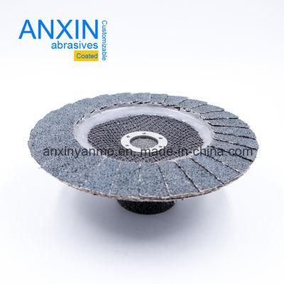 Vsm Abrasive Flap Disc with Crescent Shape Flaps for Metal Grinding