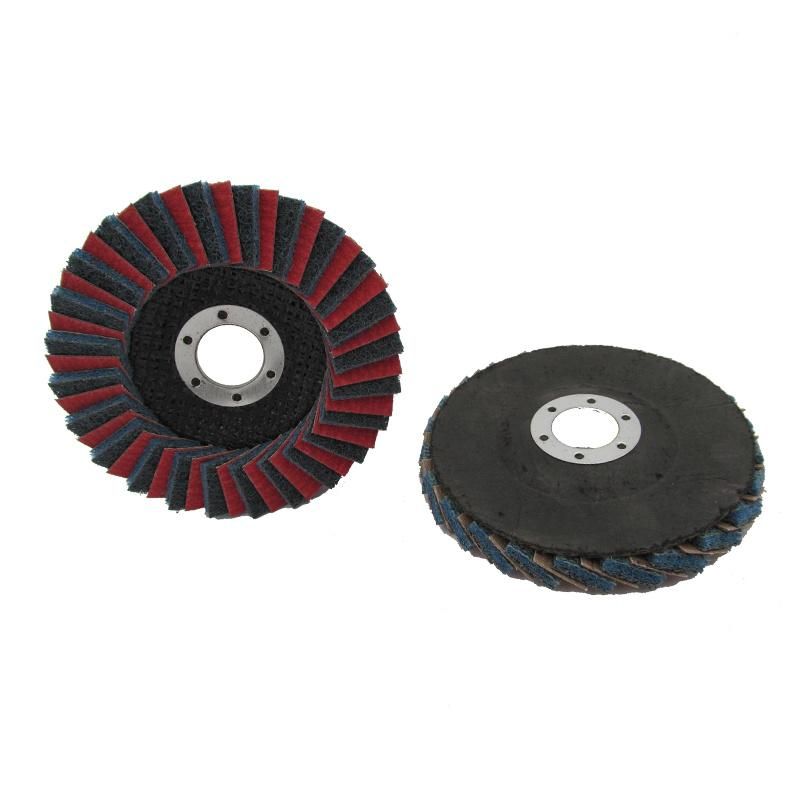 Bbl Surface Condition material Interleaved with Ceramic Abrasive Cloth Flap Disc