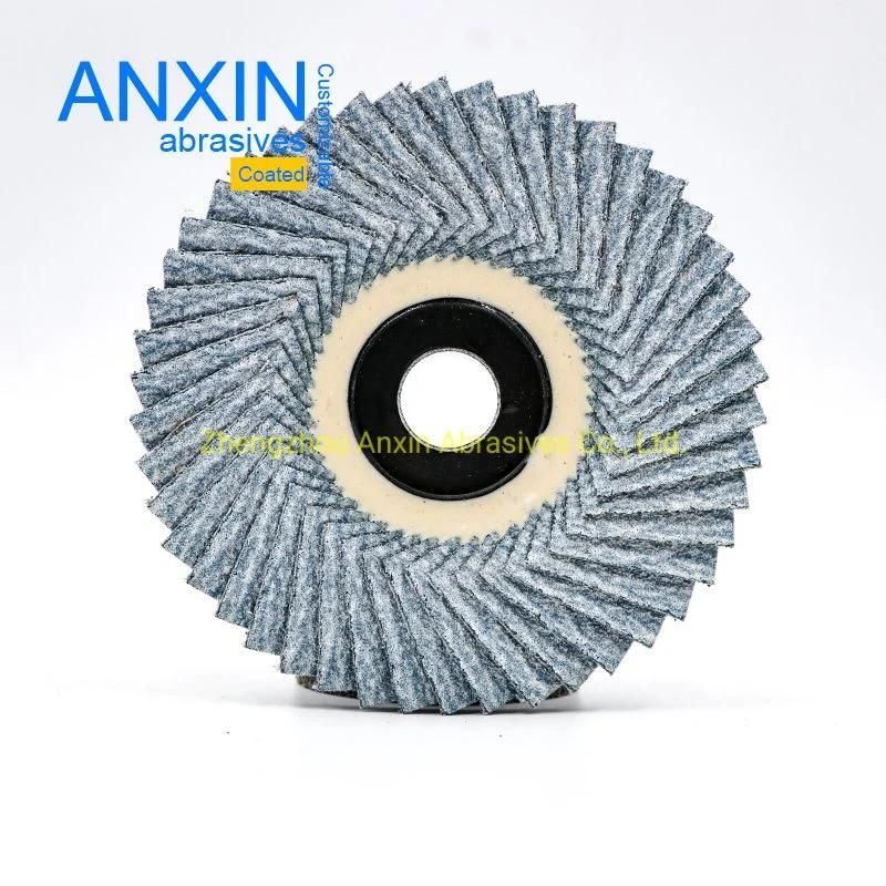 White Coat Disc Wheel for Soft Metal Grinding