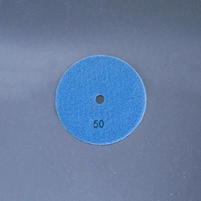 5 Inch 7-Step Diamond Abrasive Resin Tool Dry Polishing Pads for Marble Granite