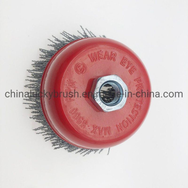 6inch Nylon Abrasive Cup Brush (YY-747)