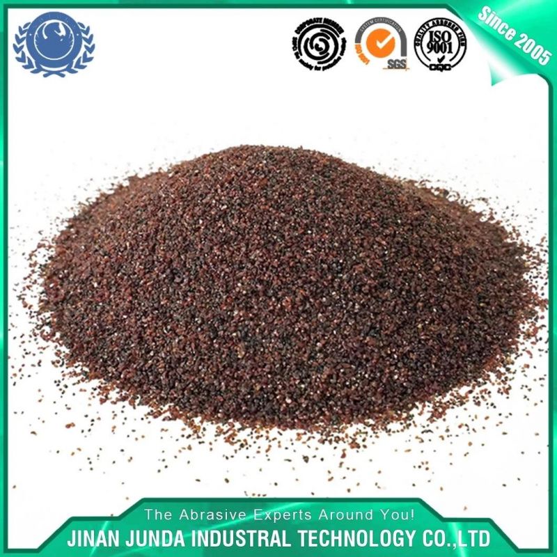 Blasting Sand Sandblast Blasting Garnet Sandblasting Grit Garnet Sand Price Abrasive Sand Abrasive Garnet 20/40 Mesh for Sandblasting Water Filtration