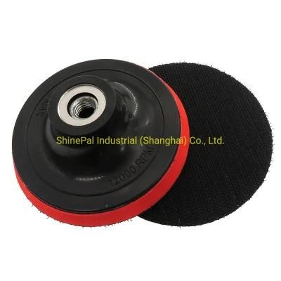 High Quality Plastic Foam Hook and Loop Polishing Backer Pad Plate Backing Pads Use with Sandpaper