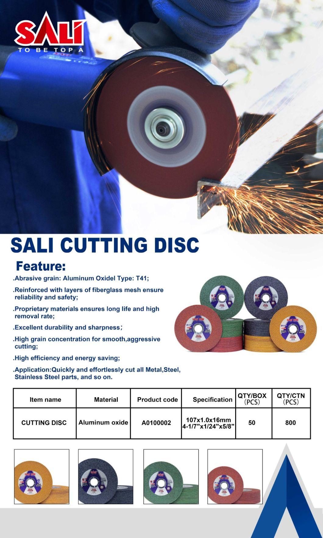 Sali 4inch 107*1.0*16mm Professonal Quality Metal Cutting Disc