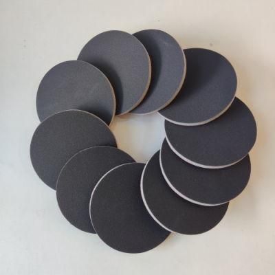 300-3000 Grit Hook and Loop Flocking Round Sponge Sandpaper