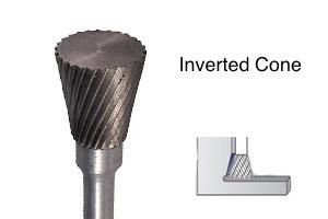 PVD power tools for Weld Removal carbide rotary