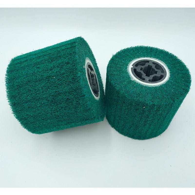 Drawing Wheel--Scouring Pad Green