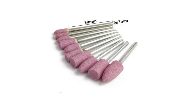 100 PCS Abrasive Stone Point Grinding Head Wheel Tool Kit