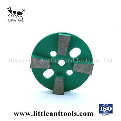 4 Segments Diamond Grinding Plate for Concrete