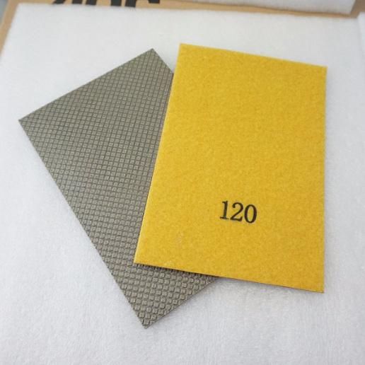 120# Grit Hand Pad Diamond Electroplated Abrasive Hand Paper
