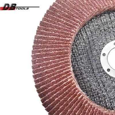 5&quot; 125mm Flap Disc Abrasive Grinding Wheel 22mm Hole Alumina Oxide for Metal Grinding P120