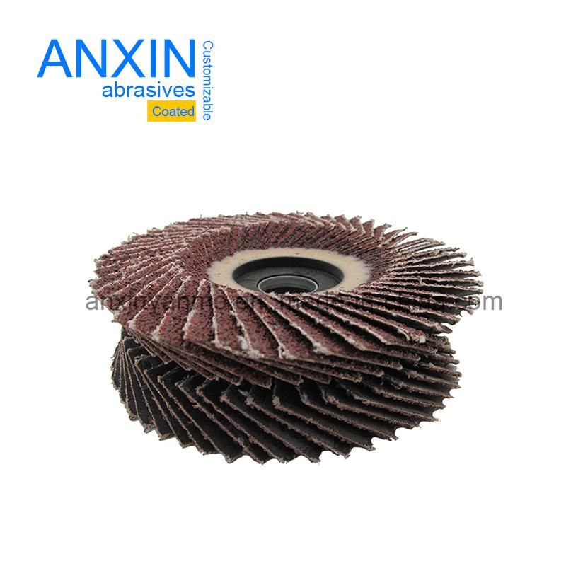 Top Quality Aluminum Oxide Flexible Flap Disc in Korea Type