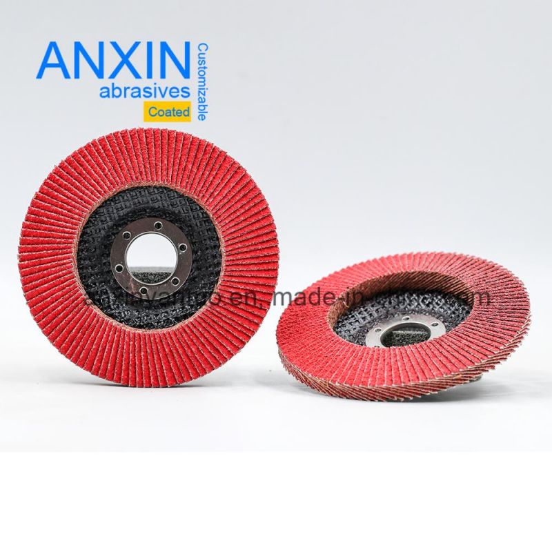 Flap Disc with Ceramic Sand Cloth for Steel or Metal Finishing