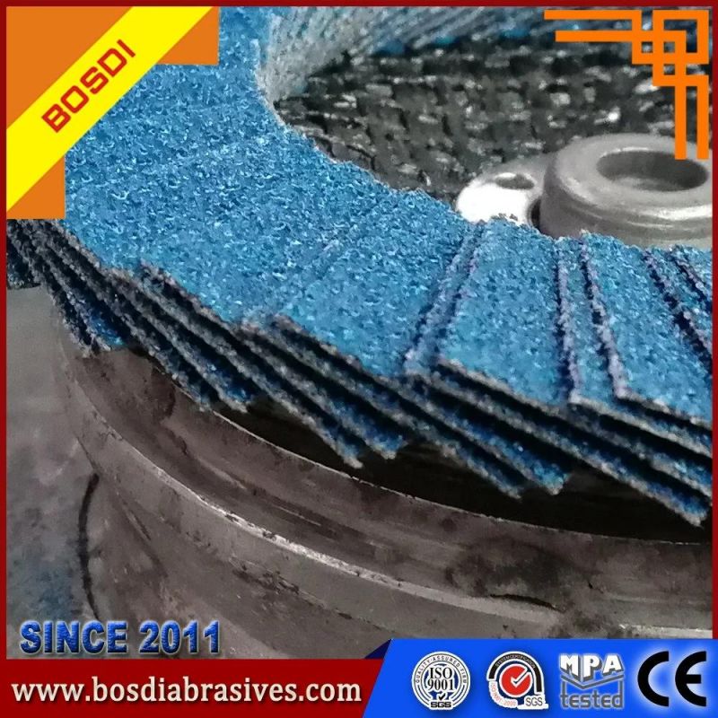 7′′ Zirconia Flap Disc Polishing and Grinding Stainless Steel/Metal Grinding