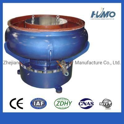 Vibratory Finishing Machine with Curved Wall Bowl Grinder Machine 300L