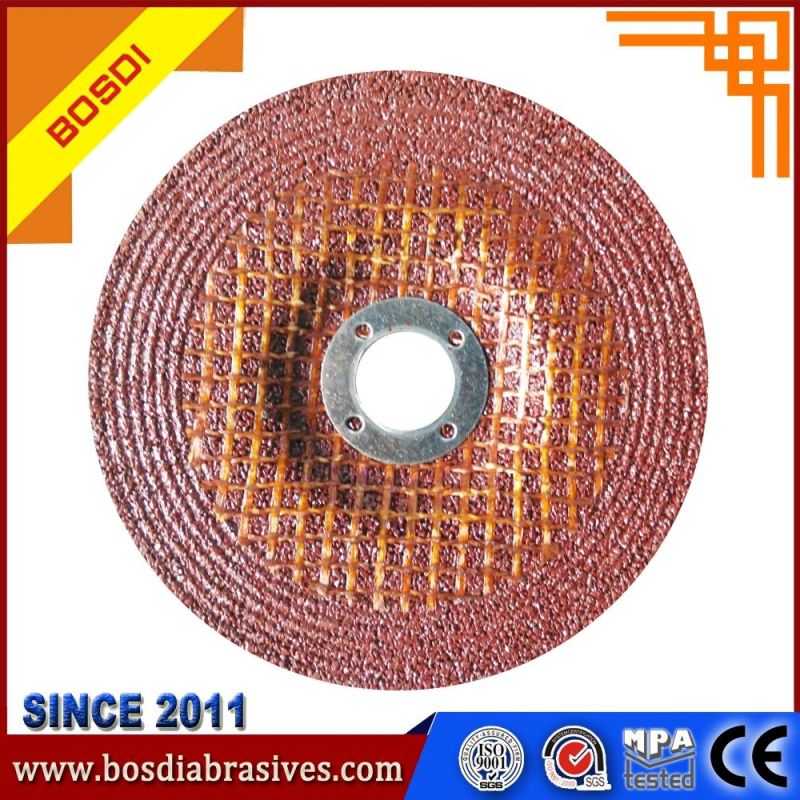 Depressed Center Grinding Wheel for Metal 115X6X22.2mm Grinding Disc
