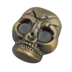 Skull Zinc Alloy Metal Herb Smoking Tobacco Smoking Grinder Machine