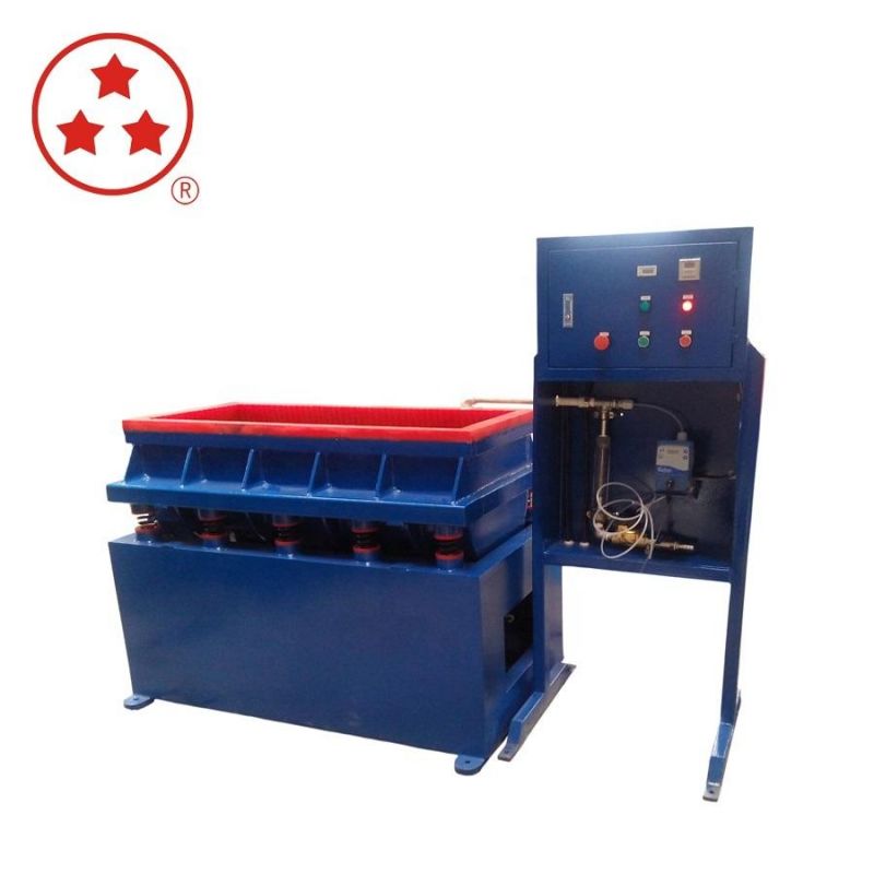 Hot Sales Huzhou Xingxing 300L Tub Shape Surface Grinding Tumbling Machine Vibratory Finishing Machine