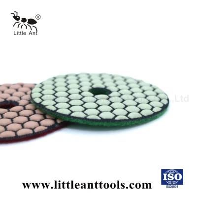 Professional Quality Wet Flexible 4&prime;&prime; Polishing Pads for Granite/Marble