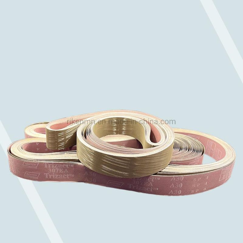 50*2100 Aluminum Oxide Sandpaper Sanding Cloth Belt Roll Abrasive Belt