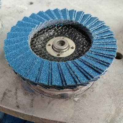 Calcine Aluminium Oxide Flap Disc 115X22mm