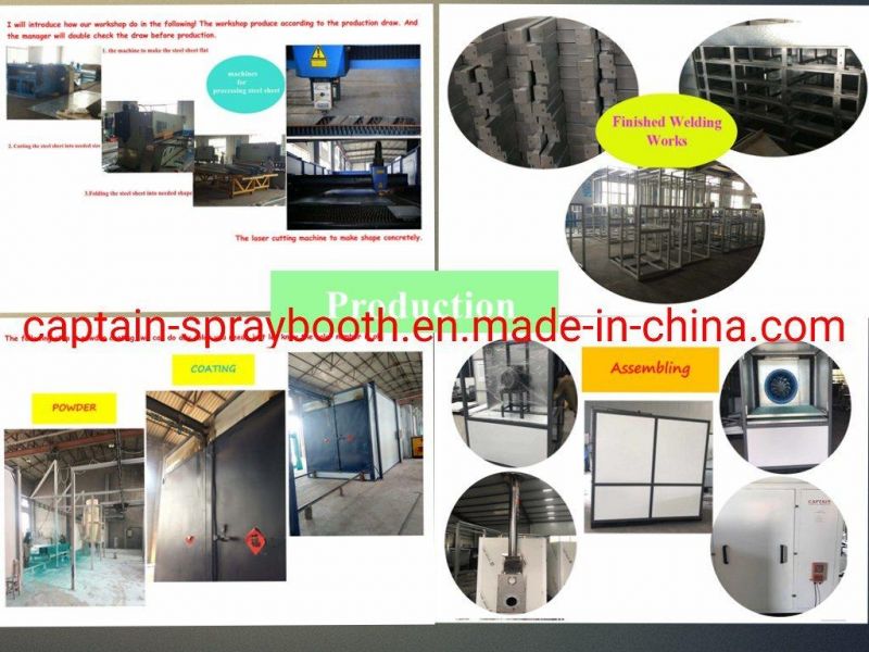 Environmental Water Type Downdraft Sanding Table/ Spray Booth