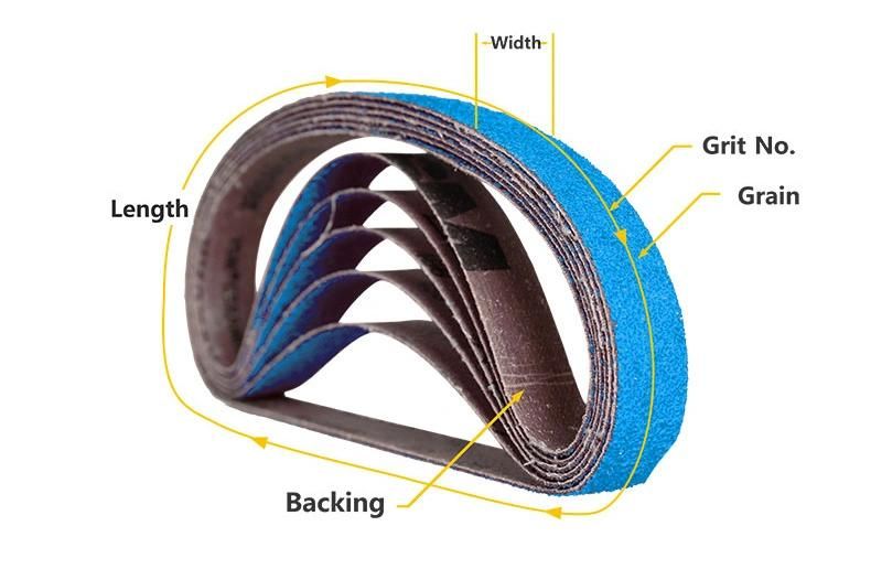 Zirconia Alumina Sanding Belts Abrasive Belt for Polishing