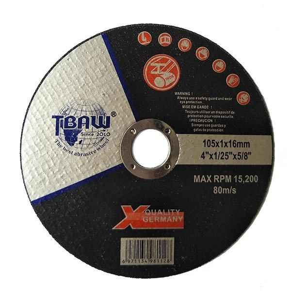 4inch Ultra Thin Inox Cutting Wheel with Non-Woven Fiber