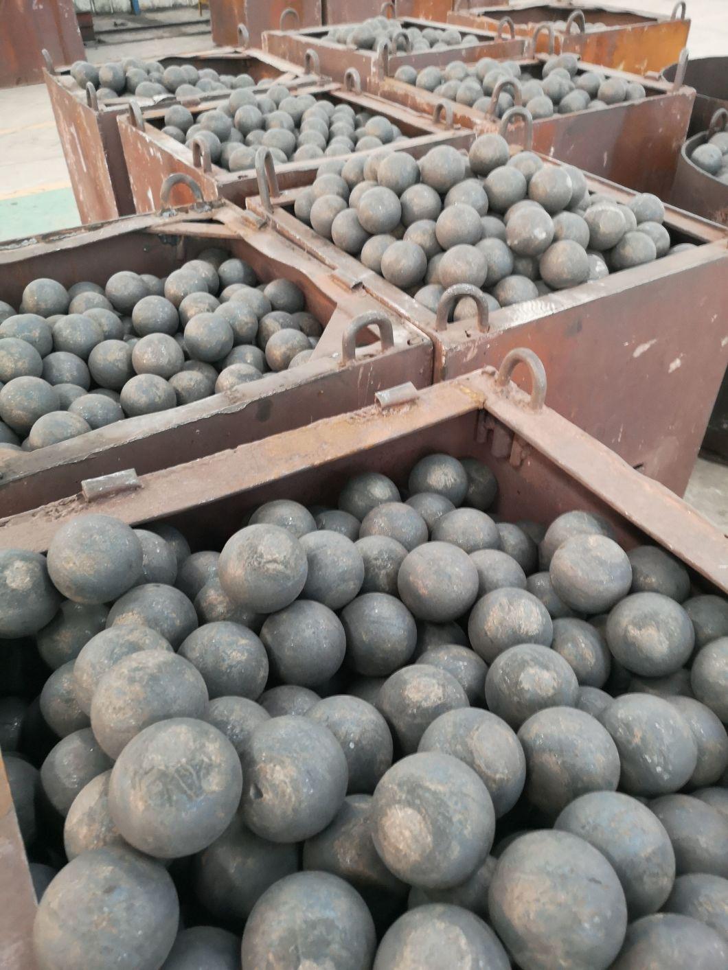 High Cr Cast Iron Grinding Balls Forged Steel Ball for Mine Mills Casting Steel Media