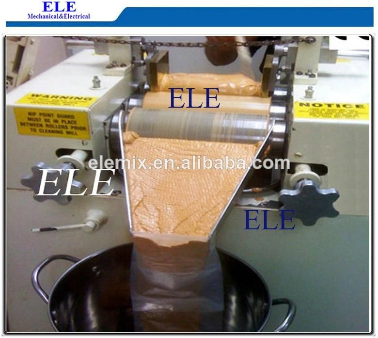 Ceramic or Hard Three Roll Grinding Mill for Lipstick High Viscosiy Paste