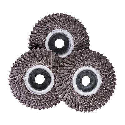 5inch Wholesale Calcined Flexible Abrasive Flap Wheel 115mm