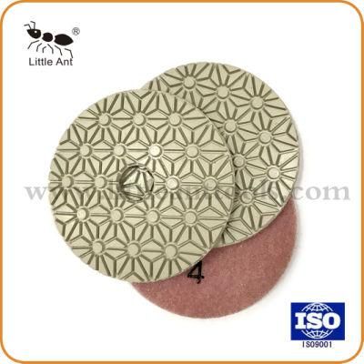 Factory Direct Sell Granite Diamond Wet 3 Step Polishing Pad