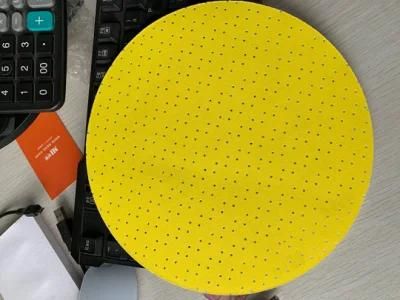 225mm Multi Holes Yellow Drywall Sanding Disc for Drywall Sander
