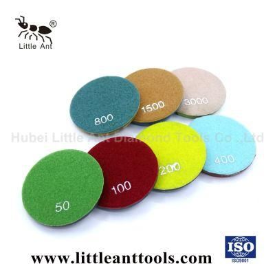4&quot; Outer Inner Circle Resin Floor Polishing Pad and Grinding Disc