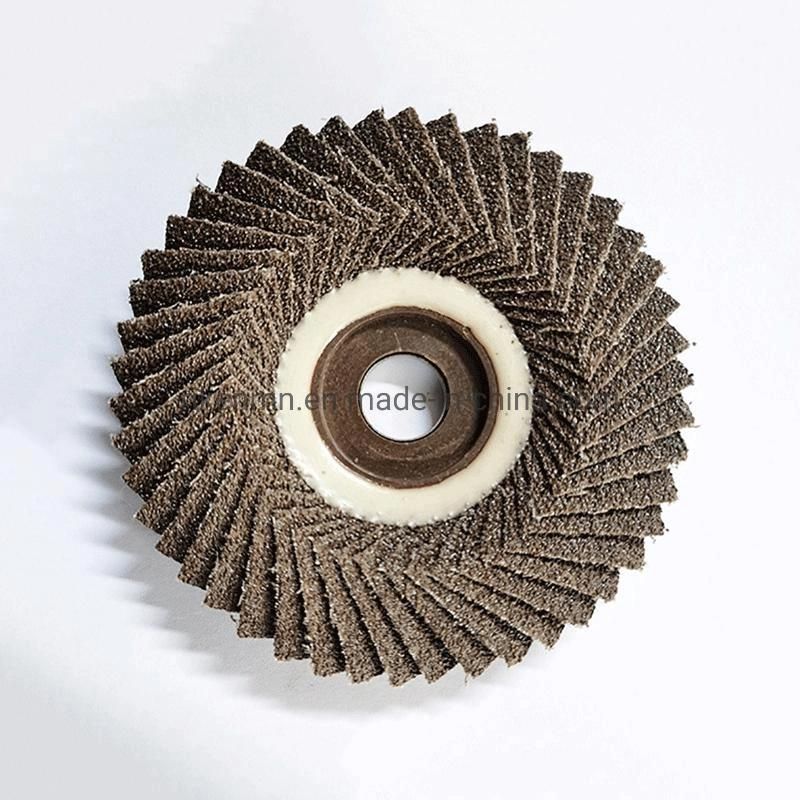 High Density Butterfly Flap Sanding Discs Flap Wheel Flap Disc