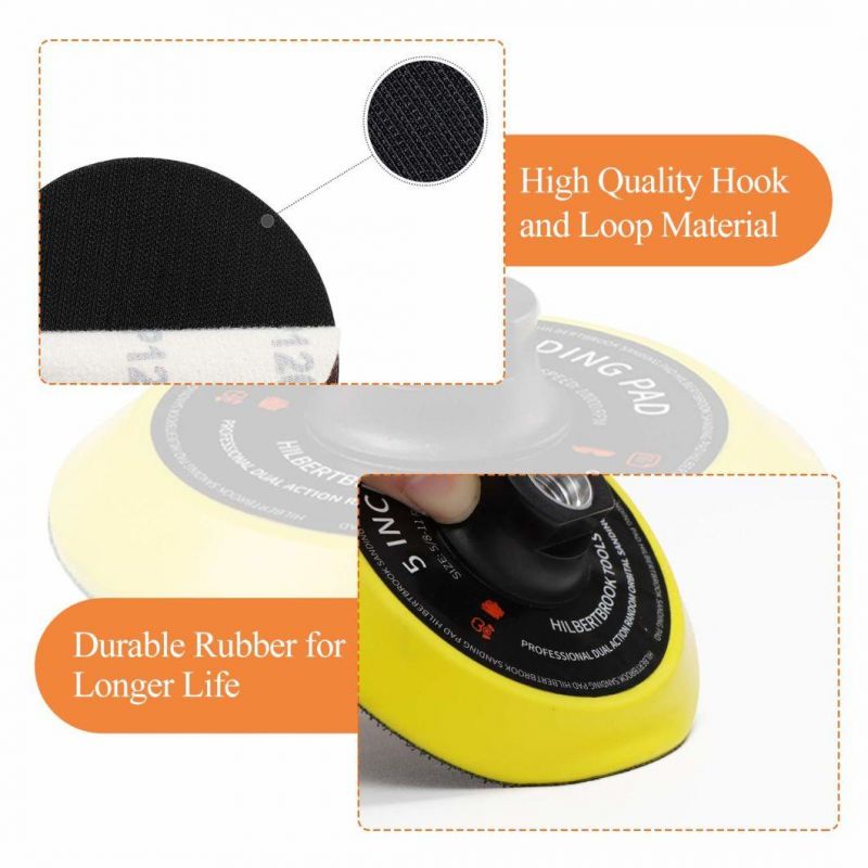 Lot Fancy Hook and Loop Backing Pad Orbit Sander Pad Air Random Orbital Sander/Polisher Backing Pad