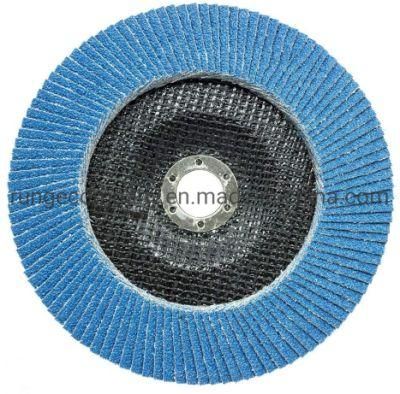 Power Tools T29 Premium Zirconia 40 Grit Flap Discs 5inch Super Long Life Disc for Grinding Stainless Steel Inox