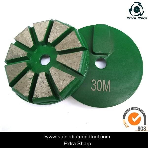 3 Inch 80mm 10 Segment Terrco Concrete Grinding Diamond