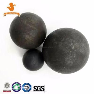 60-65 HRC Grinding 80mm 100mm Forged Steel Ball Grinding Balls Mining