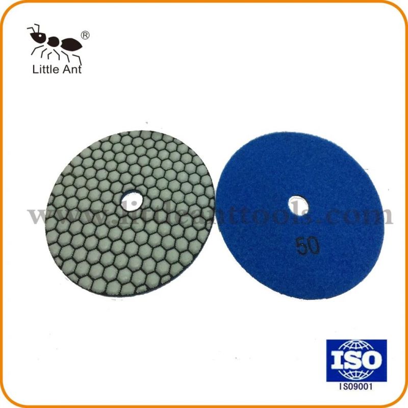 Good Quality 5′′ Diamond Polishing Pad for Dry Using