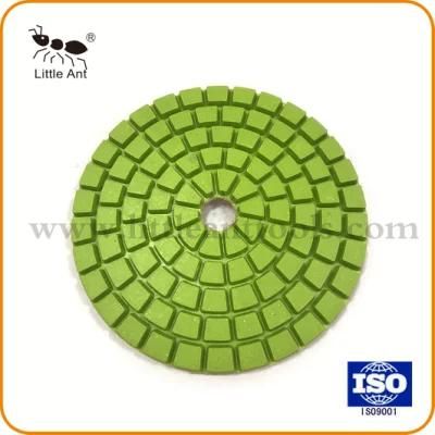 Flexible 3&quot; Diamond Wet Polishing Pad for Concrete Marble Floor